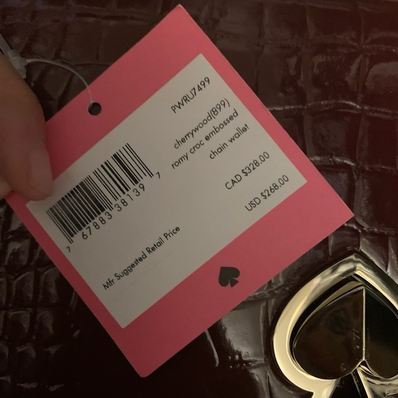 NWT KATE SPADE ROMY CROC EMBOSSED CROSSBODY - Picture 5 of 5